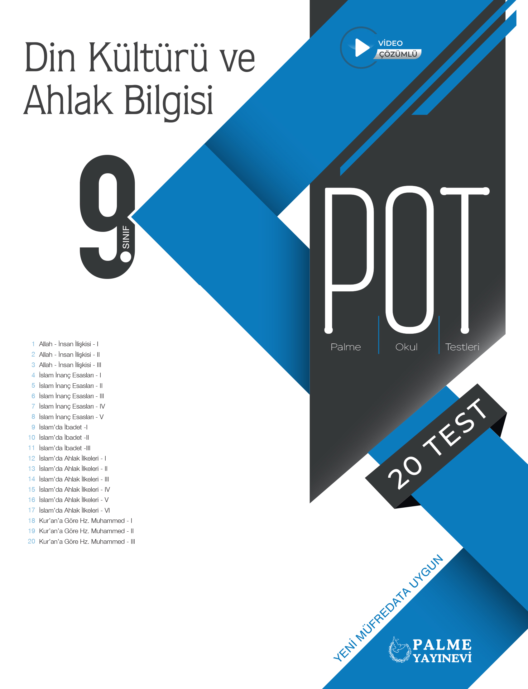 9. Sınıf Din Kültürü ve Ahlak Bilgisi Pot kapak görseli